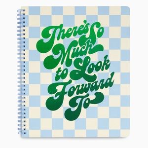 ban.do | Rough Draft Large Spiral Notebook, There's so Much to Look Forward to